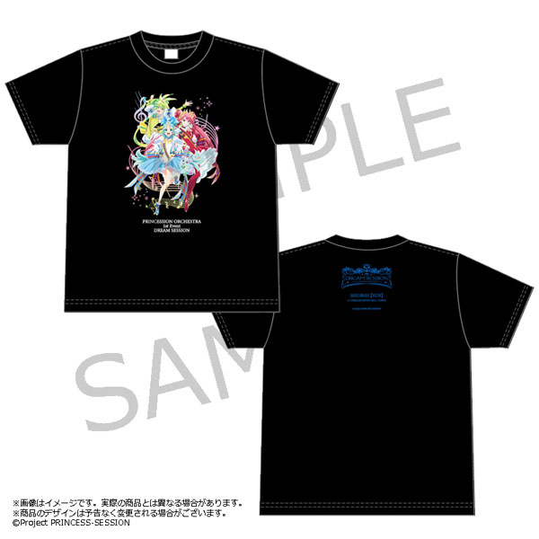 WEB限定カラー プリンセッション・オーケストラ 1st EVENT Tシャツ Mサイズ アイドル