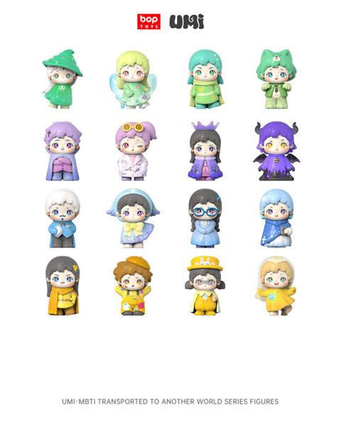 UMI・Mbti 異世界へ シリーズ ミニトレーディングフィギュア 16個入り