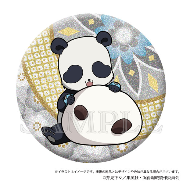呪術廻戦 きらきら缶バッジ Japanese Sweets ver. パンダ[KADOKAWA]