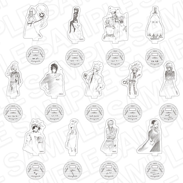 D.Gray-man ミニアクリルスタンド(ブラインド) 13個入りセット[コンテンツシード]