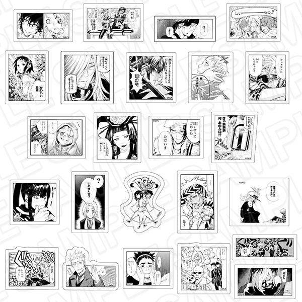 D.Gray-man ステッカー(ブラインド) vol.3　12個入りセット[コンテンツシード]