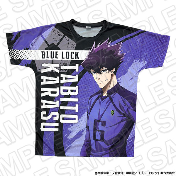 TVアニメ『ブルーロック』 フルグラフィックTシャツ 烏旅人[コンテンツシード]
