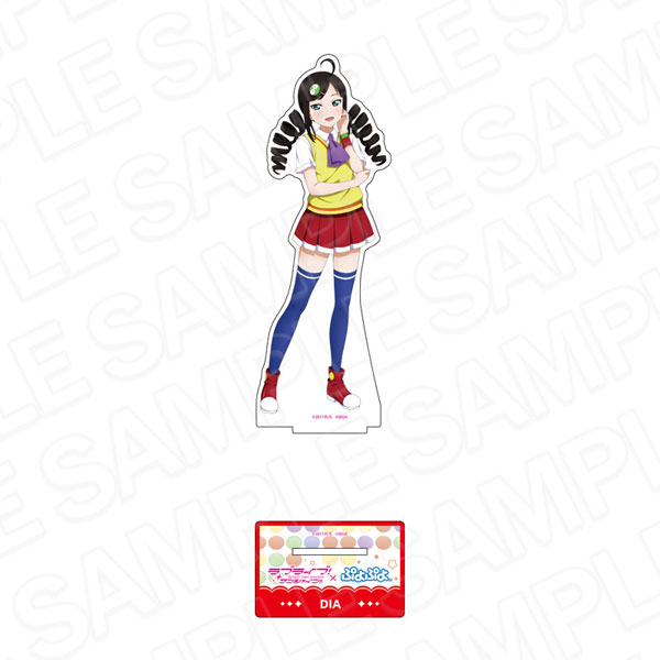 ラブライブ！サンシャイン！！×ぷよぷよ デカアクリルスタンド 黒澤ダイヤ[コンテンツシード]