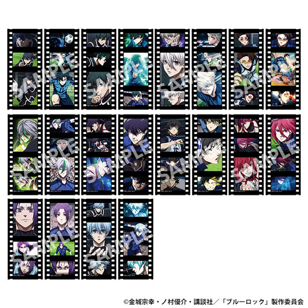 ブルーロック トレーディング35mmフィルム風クリアカード 10パック入りBOX[ホビーストック]