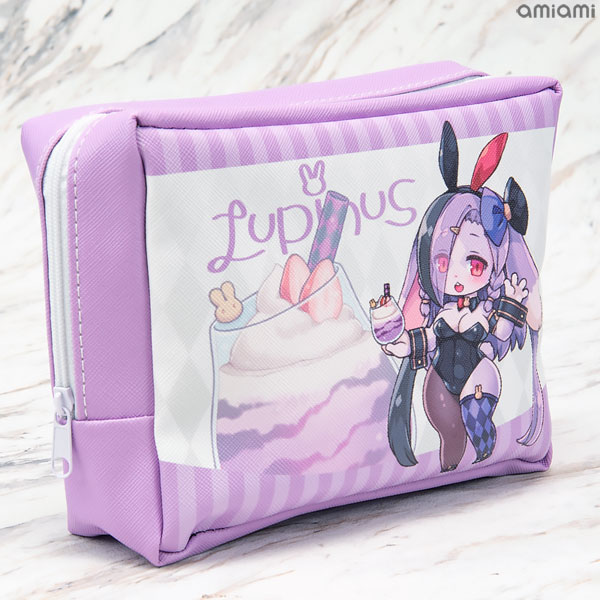 Cheers！ Bunnimals スクエアポーチ デザイン4(ルピナス)[サクラギア]《発売済・在庫品》