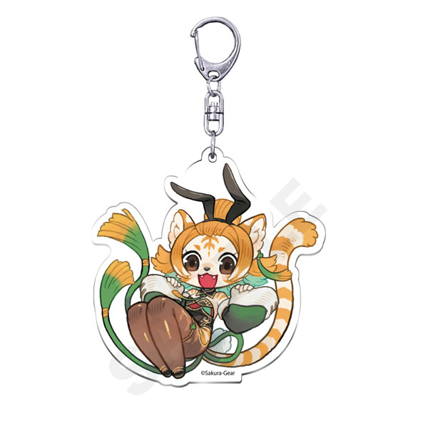 Bunnimals アクリルキーホルダー デザイン3(シャオジュ)（再販）[サクラギア]《発売済・在庫品》