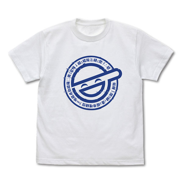 攻殻機動隊 STAND ALONE COMPLEX 笑い男アイコン Tシャツ/WHITE