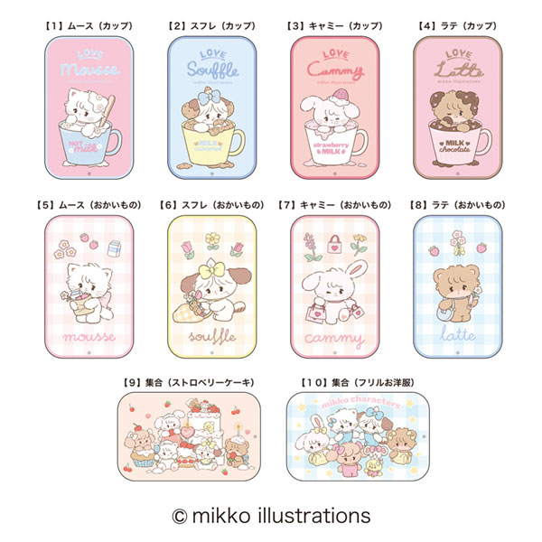 すらいどきゃん mikko illustrations 10個入りBOX (食玩)[ハート]