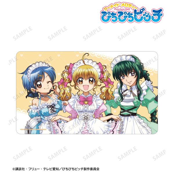 アニメ「ぴちぴちピッチ」 描き下ろし 集合 メイドver. マルチデスクマット[アルマビアンカ]