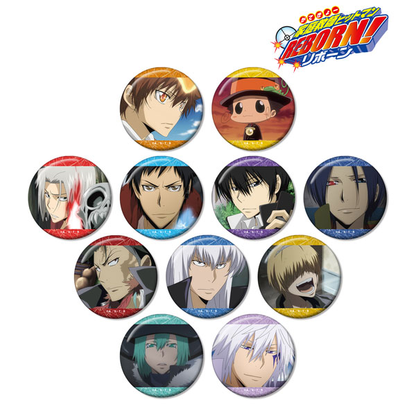 スペルビ・スクアーロ グリッター缶バッジ Superbi Squalo - Badge - Maru Kuji - REBORN! (スペルビ