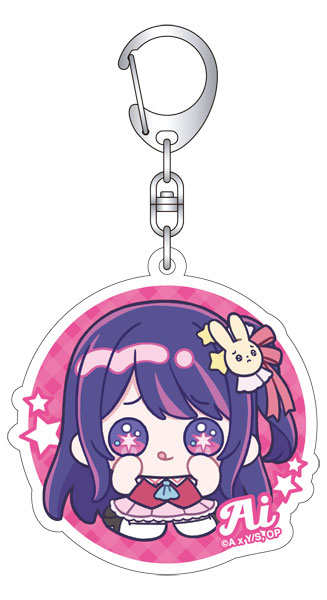 【推しの子】 ホログラムアクリルキーホルダー みにぴえんず アイ[ムービック]
