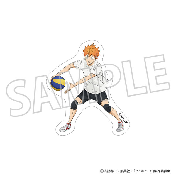 ハイキュー！！ ダイカットステッカー 日向翔陽[ムービック]《発売済・在庫品》