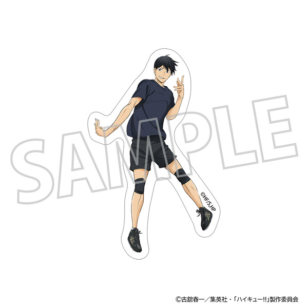 ハイキュー！！ ダイカットステッカー 影山飛雄[ムービック]《発売済・在庫品》