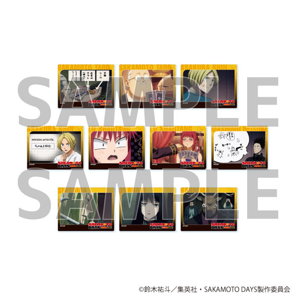 アクリルカード「SAKAMOTO DAYS」10/場面写イラスト 10個入りBOX[A3]