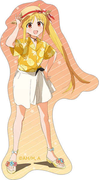 M〜L　ぼっち・ざ・ろっく! 伊地知虹夏　ルームワンピース　ステッカー付 ぼっち・ざ・ろっく！ ステッカー 伊地知虹夏 アロハ衣装