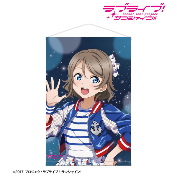 ラブライブ！サンシャイン‼︎ 渡辺 曜 等身大タペストリー アート グッズ Amazon.co.jp: ラブライブ!サンシャイン!! 渡辺曜 B1