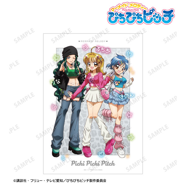 アニメ「ぴちぴちピッチ」 描き下ろし 集合 Y2Kファッションver