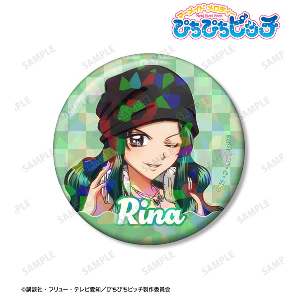 ぴちぴちピッチ　ブシロード　ホログラム缶バッジ ホログラム缶バッジ(65mm)「マーメイドメロディーぴちぴちピッチ