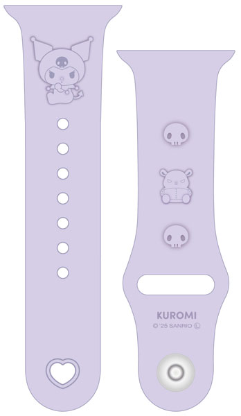 サンリオキャラクターズ Apple Watch 42/41/40/38mm 対応 シリコンバンド クロミ[グルマンディーズ]