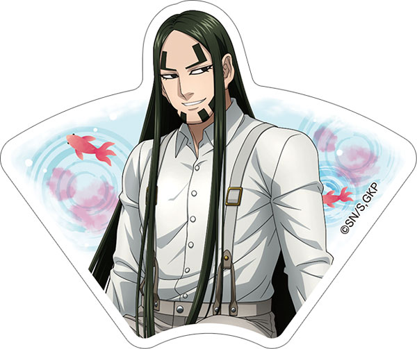 ゴールデンカムイ ダイカットステッカー 海賊房太郎[ムービック]《発売済・在庫品》