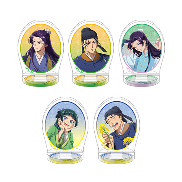 薬屋のひとりごと ちゅあスタ ミニチュアアクリルスタンドコレクションvol.4/蝋梅、ホワイトデー、菜の花 5個入りBOX[ムービック]