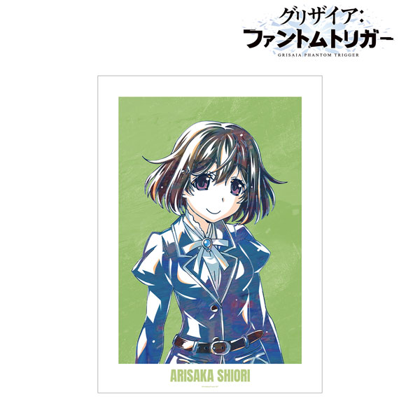 グリザイアファントムトリガー 非売品 アニメ化記念 ポスター Blu-ray BOX 渡辺明夫描き下ろしジャケットイラスト＆予約特典