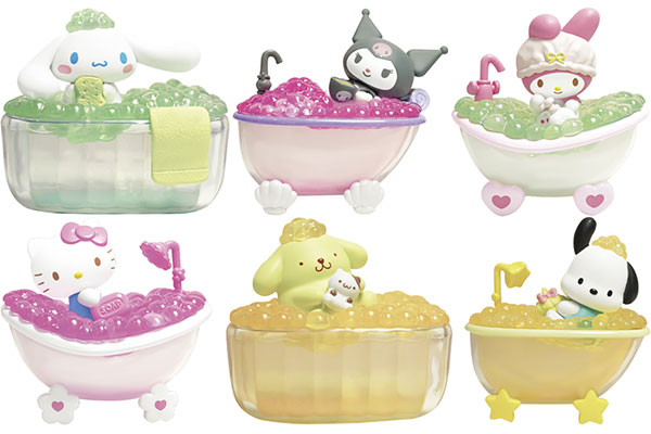 kitty様❾❷ トキメルズBOX！サンリオキャラクターズ ばぶるばすたいむ 6個入りBOX