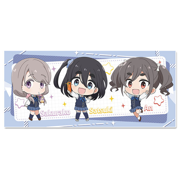 TVアニメ「mono」 ぷちちょこスポーツタオル[シーズナルプランツ]《発売済・在庫品》