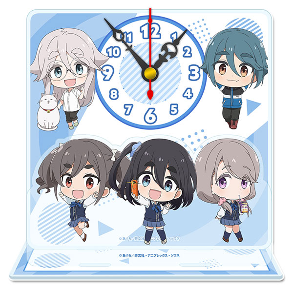 幸せなふたりに贈る結婚祝い TVアニメ「mono」 ぷちちょこミニアクリル置時計[A][シーズナル 絵画