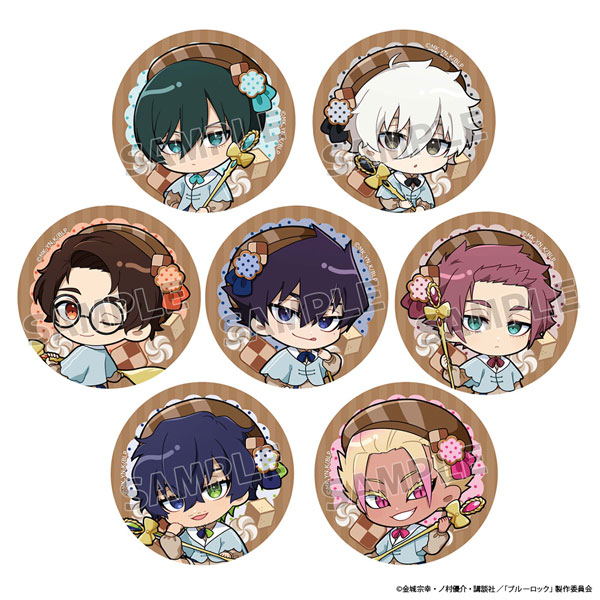 ブルーロック トレーディング缶バッジBOX(ティータイム ver.B) 7個入りBOX[Parflette-パルフレット-]