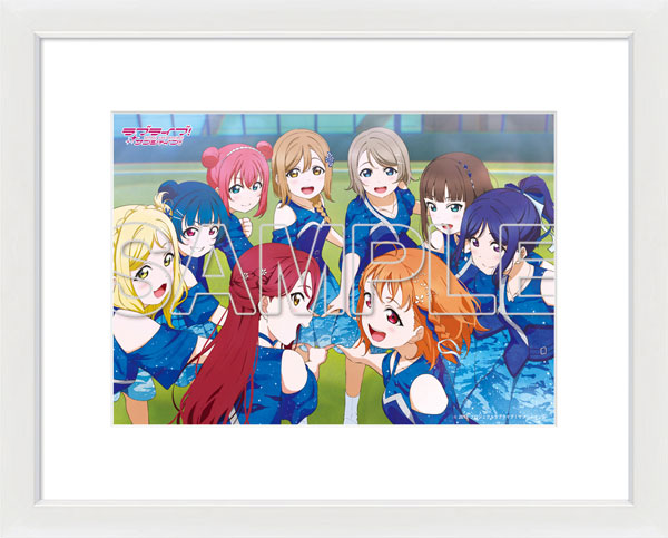 無料発送 ラブライブ！サンシャイン！！』A5キャラファイングラフ Aqours 額縁
