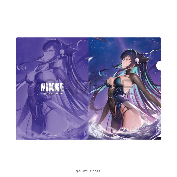 勝利の女神：NIKKE クリアファイル リトルマーメイド - アビスフラワー[アルジャーノンプロダクト]