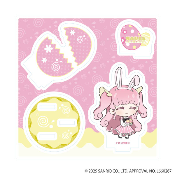 まいまいまいごえん　マリア　アクリルキーホルダー　アクリルスタンド　缶バッジ アクリルキーホルダー＆缶バッジセット「まいまいまいごえん」05