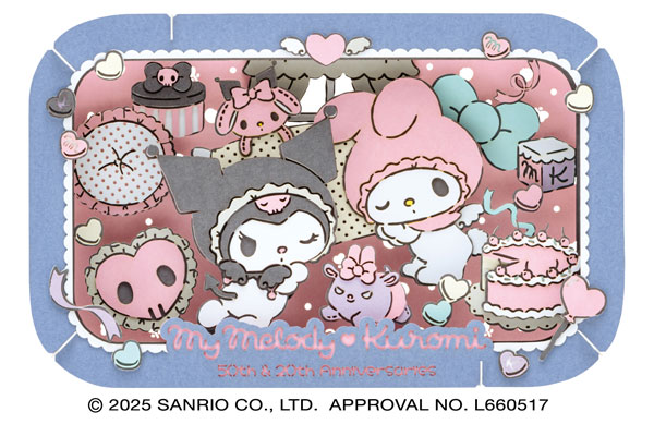 ペーパーシアター サンリオキャラクターズ PT-L95 マイメロディ＆クロミ[エンスカイ]《発売済・在庫品》