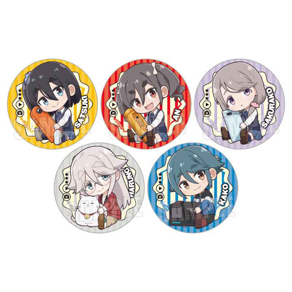 TVアニメ「mono」 トレーディング缶バッジ ぎゅぎゅっと 5個入り