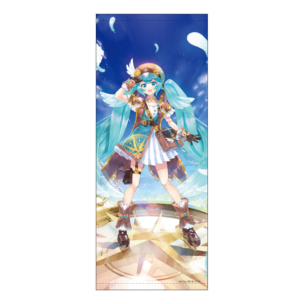 ねんどろいど 初音ミク 100番記念展示会 フェイスタオル[キャラバン]《０９月予約》