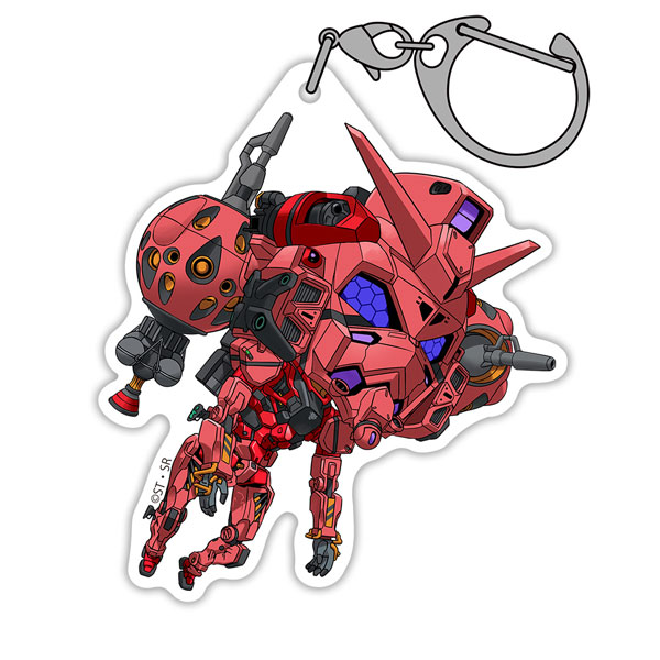 機動戦士Gundam GQuuuuuuX(ジークアクス) 赤いガンダム アクリル