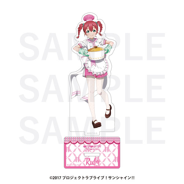 クレヨンしんちゃん×ラブライブ!サンシャイン! アクリルスタンド 黒澤ルビィ ラブライブ！サンシャイン!! アクリルスタンド KU-RU-KU-RU