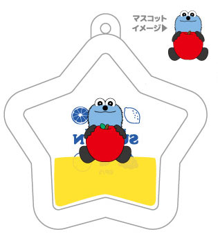 パペットスンスン ぷかぷかキーホルダー リンゴ[ティー・シー・ピー]