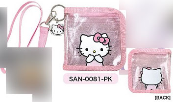 サンリオキャラクターズ クリアウォレット ハローキティ[サンアート]《発売済・在庫品》