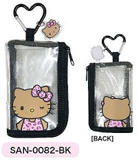 サンリオキャラクターズ クリアパスコインケース ハローキティ(日焼け)[サンアート]《発売済・在庫品》