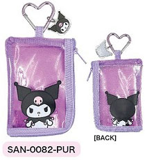 サンリオキャラクターズ クリアパスコインケース クロミ[サンアート]《発売済・在庫品》