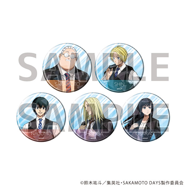 ホログラム缶バッジ(57mm)「SAKAMOTO DAYS」09/社会人風スーツver