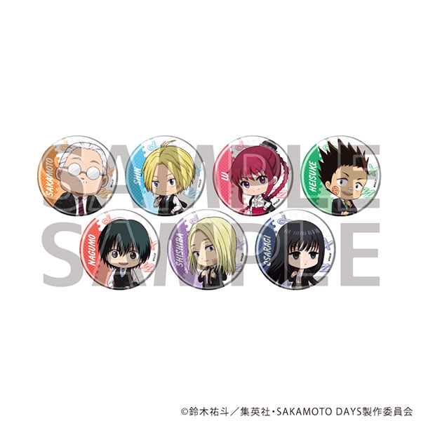缶バッジ「SAKAMOTO DAYS」07/社会人風スーツver. ミニキャラ