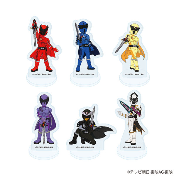 全スーパー戦隊展 王様戦隊キングオージャー 全6種 アクリルスタンド セット レア全スーパー戦隊展 王様戦隊キングオージャー 全6種 アクリル