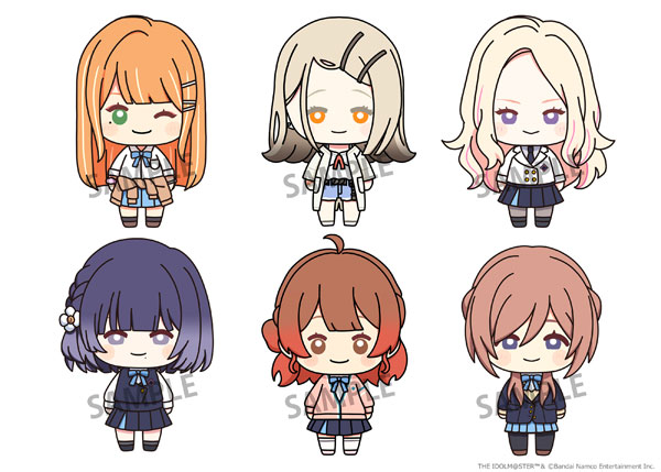 にょきんと『学園アイドルマスター』マスコットフィギュアVol.2　6個入りBOX[PROOF]《０９月予約》