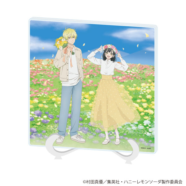 アクリルアートボード「ハニーレモンソーダ」01/石森羽花＆三浦界(描き下ろしイラスト)[A3]