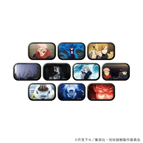 スクエア缶バッジ「呪術廻戦」04/ 10個入りBOX[A3]