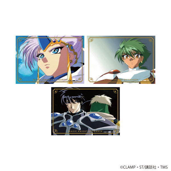 L版ブロマイド3枚セット「TVアニメ『魔法騎士レイアース』」03/クレフ＆フェリオ＆ランティス＆イーグル[A3]