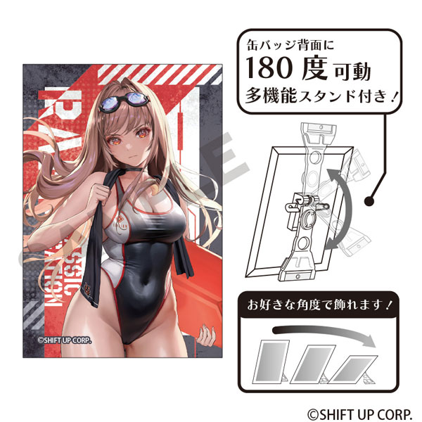 勝利の女神：NIKKE アート缶バッジ ラピ[クラックス]